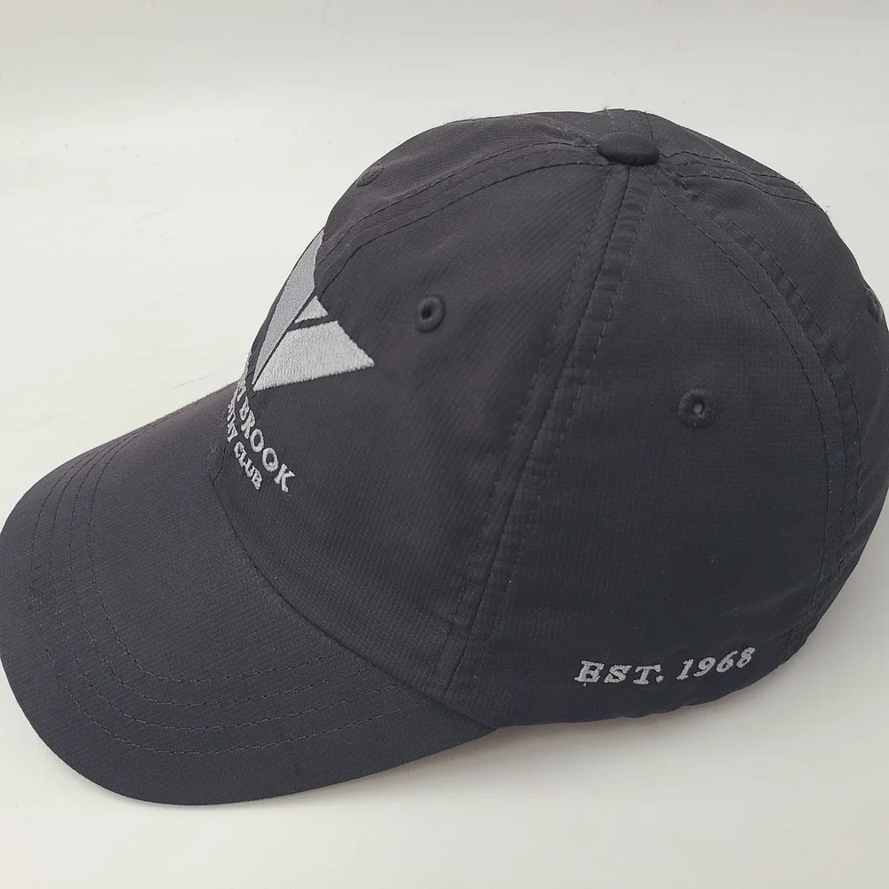 Valley Brook Country Club Hat Adjustable Ouray Black Gray Golf Course Canonsburg